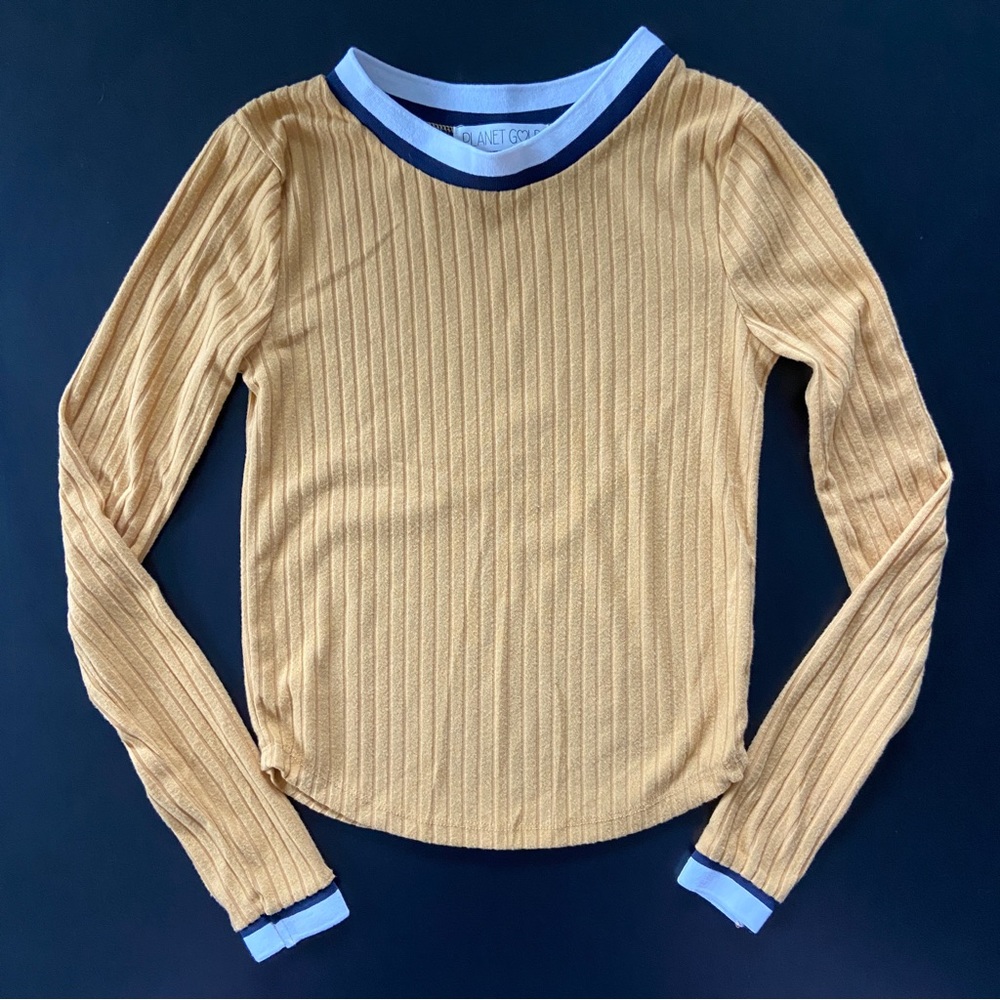 Planet Gold Comfy Stretchy Longsleeve T-shirt